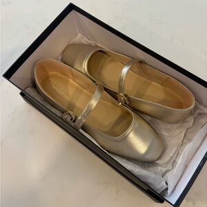 Marc Fisher LTD Leather Mary Jane Flats - Garissa